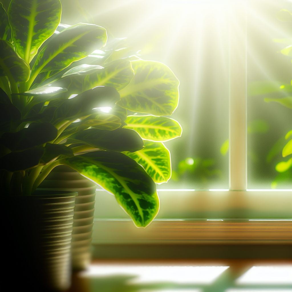 Plants in sunlight